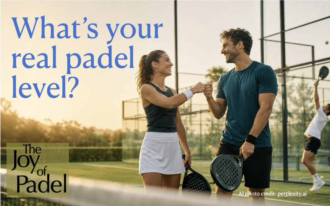 What’s Your Real Padel Level? The Joyful Route to Getting Better.